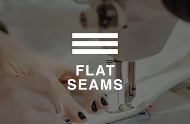 Flat seams on construction