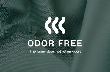 Fabric technology so it does not retain odors