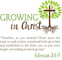 Growing in Christ image