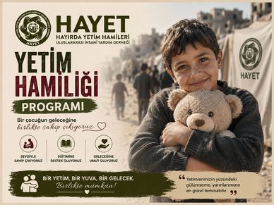 Yetim Hamiliği Programı ile çocukların geleceğine destek olun.