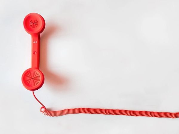 A red telephone
