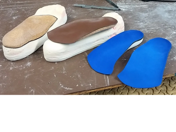 Custom molded orthotics