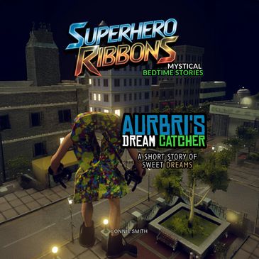 superhero ribbon audiobook cover