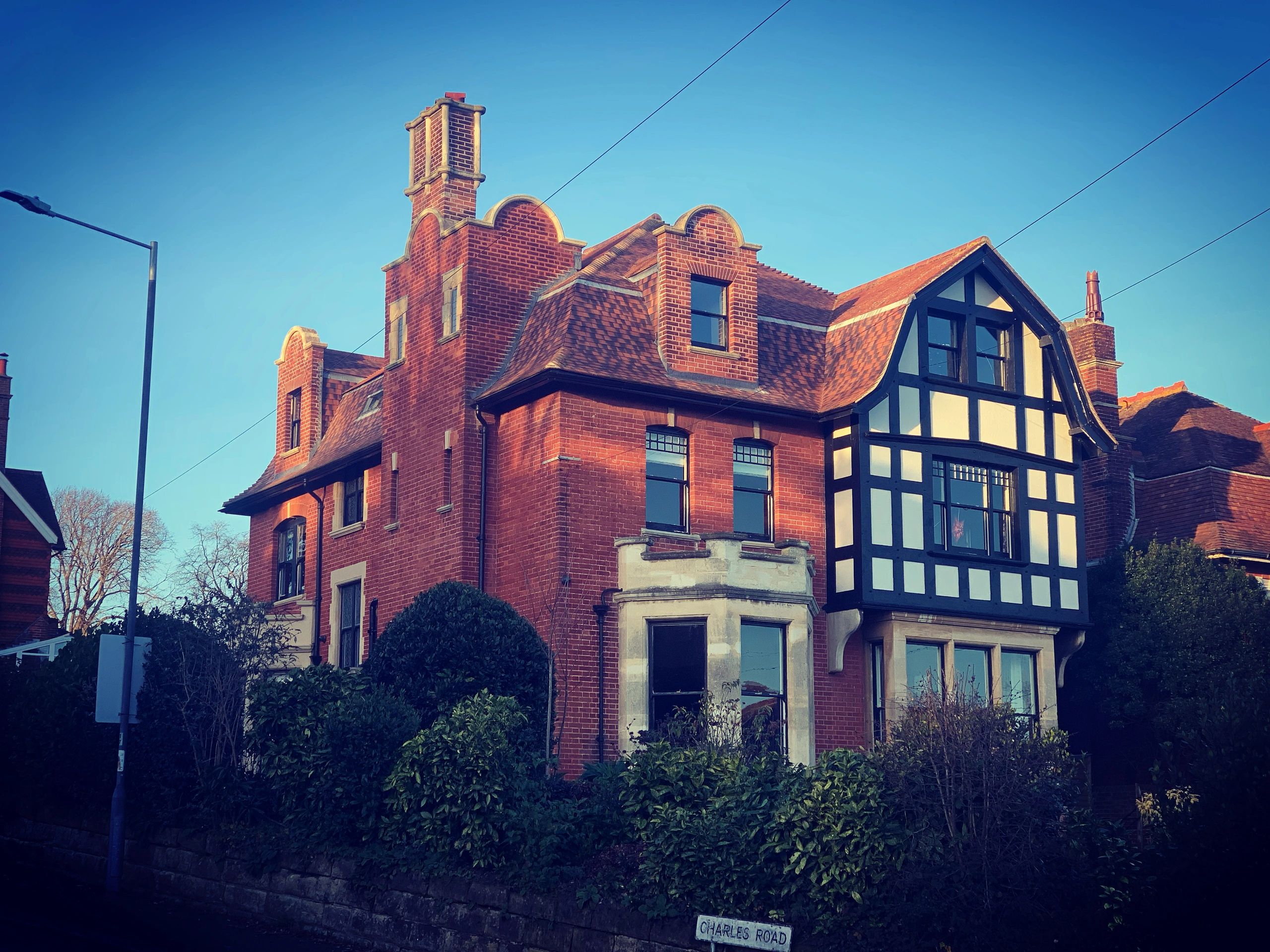 House viewed from outside