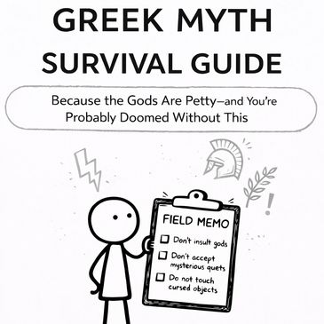 How To Survive Greek Mythology by Joseph Lore. first in a series of funny and sarcastic views on an