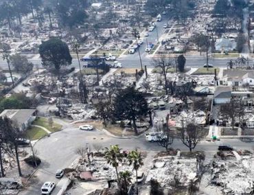 Devastation of Eaton Fire