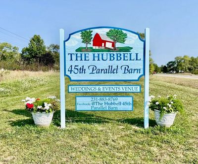 Our barn has been restored and is 106 years old. We have over 5000 LED lights, which is stunning.