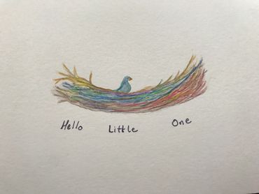 Baby Shower Card
Watercolor Pencils and Markers
2022