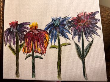 Flowers
Hand Illustration Card with Watercolor and Marker
2023