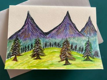 Mountain Wedding Card
Hand Illustration Card with Watercolor and Marker
2024