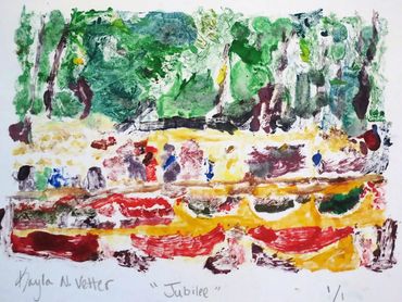 Jubilee
Monoprint
2012-2013