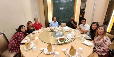 First company dinner hosted by CEO.