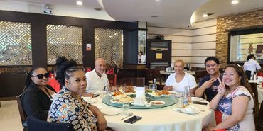 Company lunch hosted by CEO at Fortune restaurant, Angeles City Pampanga.