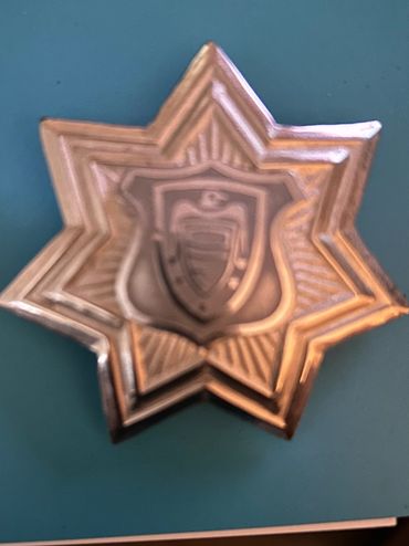 Mexican Federal Police Badge, ("Placa Policia Federal Segob Proteccion Mexico")