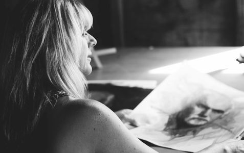 Molly at work. Photo credit Purely Brooke Photography