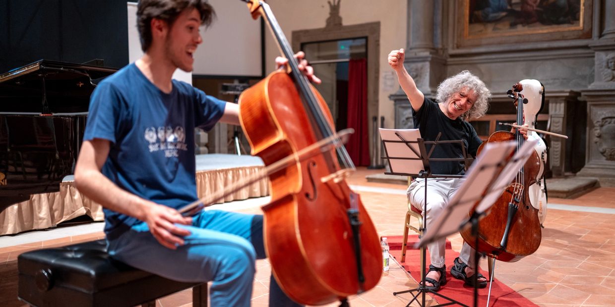 Francesco Tamburini with Steven Isserlis
NUME Festival and Academy