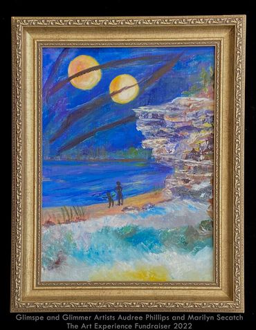 Audree Phillips and Marilyn Secatch.