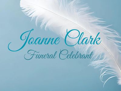 Joanne Clark funeral Celebrant banner