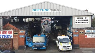 Our Yard in Birkenhead Wirral Neptune Car Spares 10 min from Liverpool