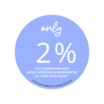 2% commission rate when buyer is represented by their own agent.