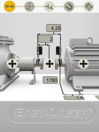 Laser Alignment App Screenshot