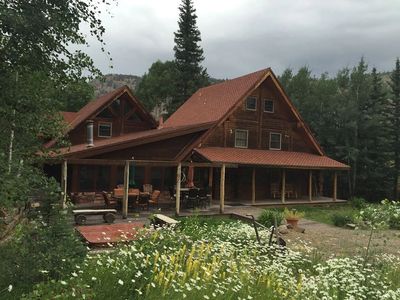 Old Carson Cabin, vacation rental, located on the Alpine Loop in Lake City, Colorado.