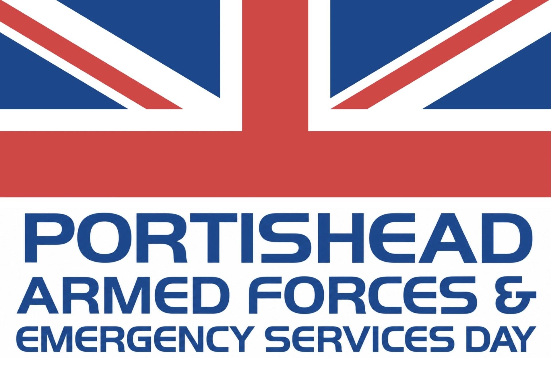 Portishead Armed Forces & Emergency Services Day logo.