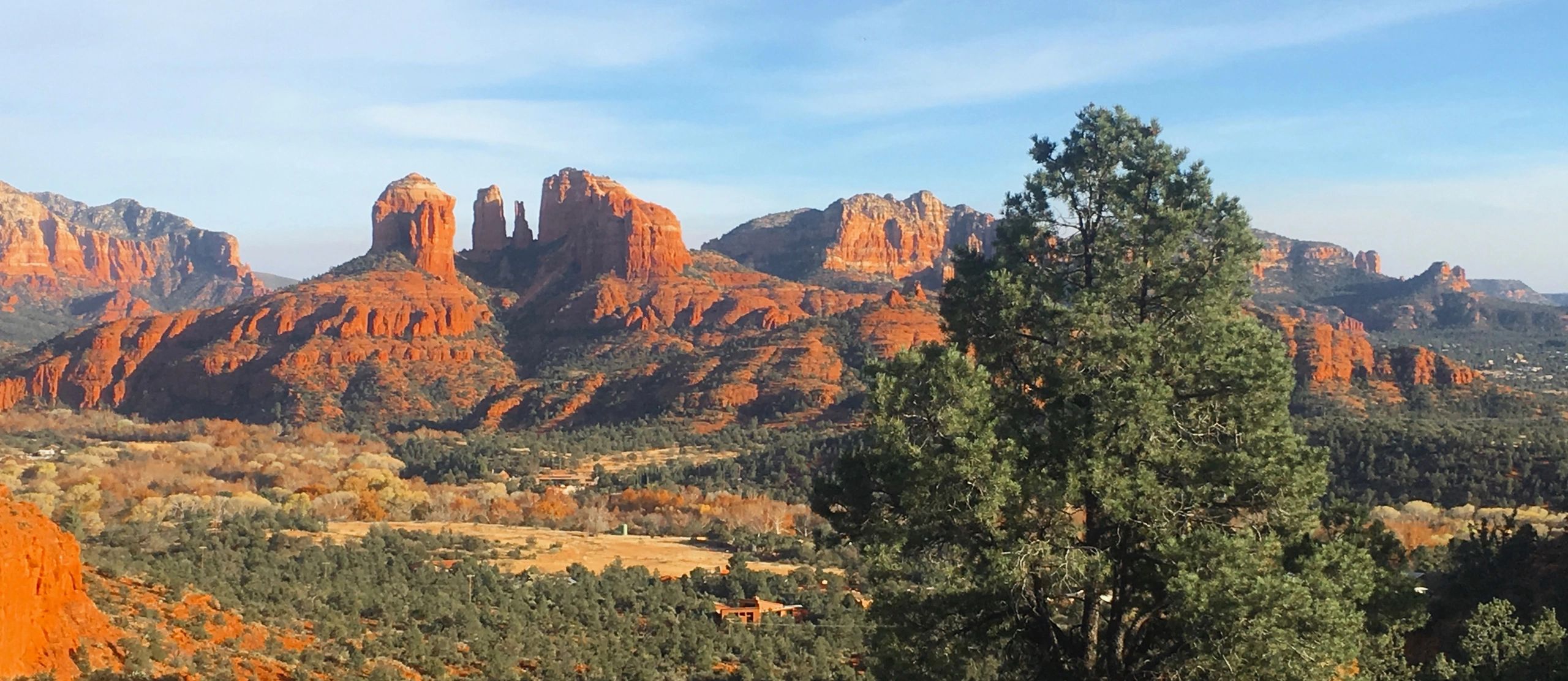 Cathedral Rock in Sedona, Arizona, is one of the Beautiful Natural Landscapes near our home.