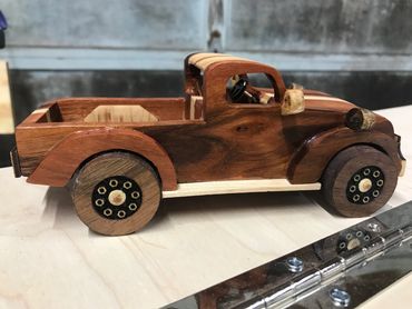 Custom Built Personalized Wooden car