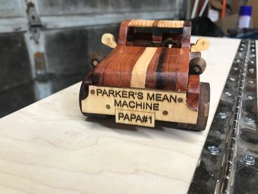 Custom Built Personalized Wooden Parker Mean Machine