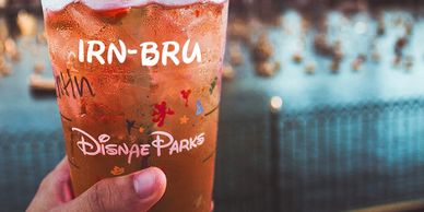 Doric Disnaeland Irn-bru flavoured slushie.