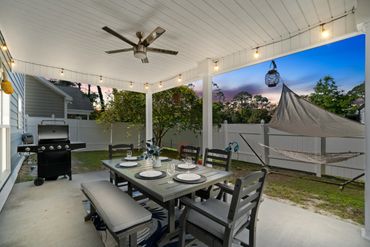 Patio dining