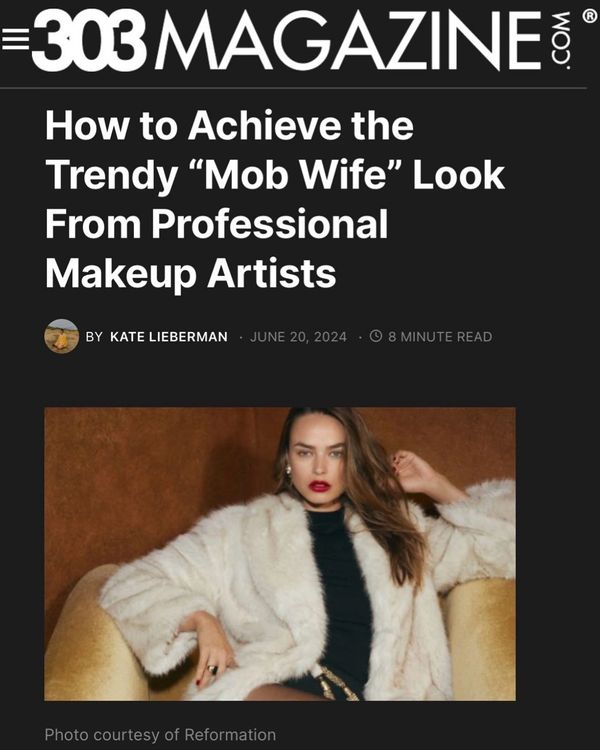 How to Achieve the Trendy "Mob Wife" Look From Professional Makeup Artists