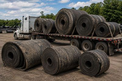 Recycle Used Conveyor Belt