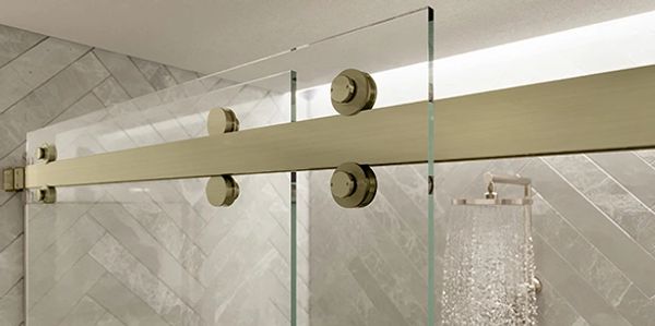 frameless glass sliding shower doors