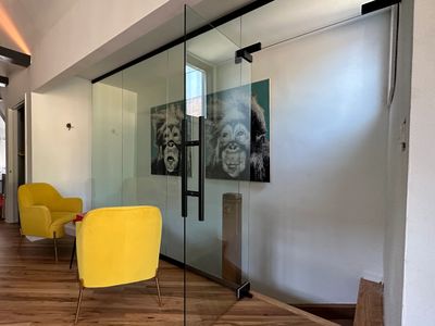 home office glass interior doors