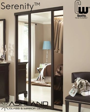 sliding mirror closet doors from Contractors Wardrobe