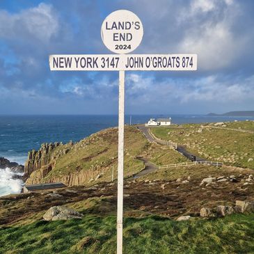 The famous sign at Lands End