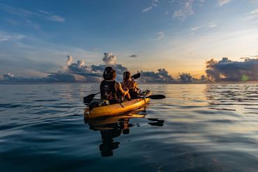 Sunrise Kayak Tour Couples Cahuita National Park Costa Rica