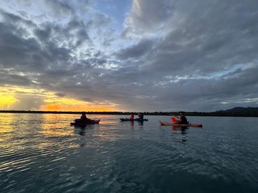 Family Kayak adventure Cahuita National Park Costa Rica