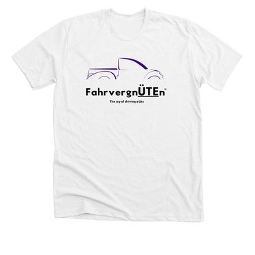 FahrvergnUTEn shirt sample