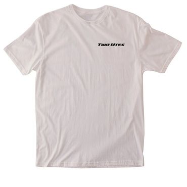 Two Utes small logo on front sample