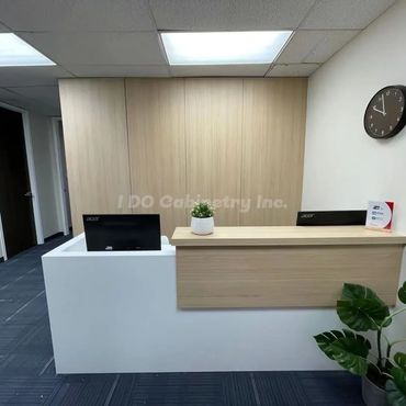 Custom Cabinetry for Commercial Spaces - Dental Clinic Office