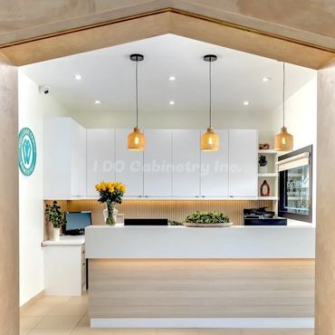 Custom Cabinetry for Commercial Spaces - Dental Clinic Office