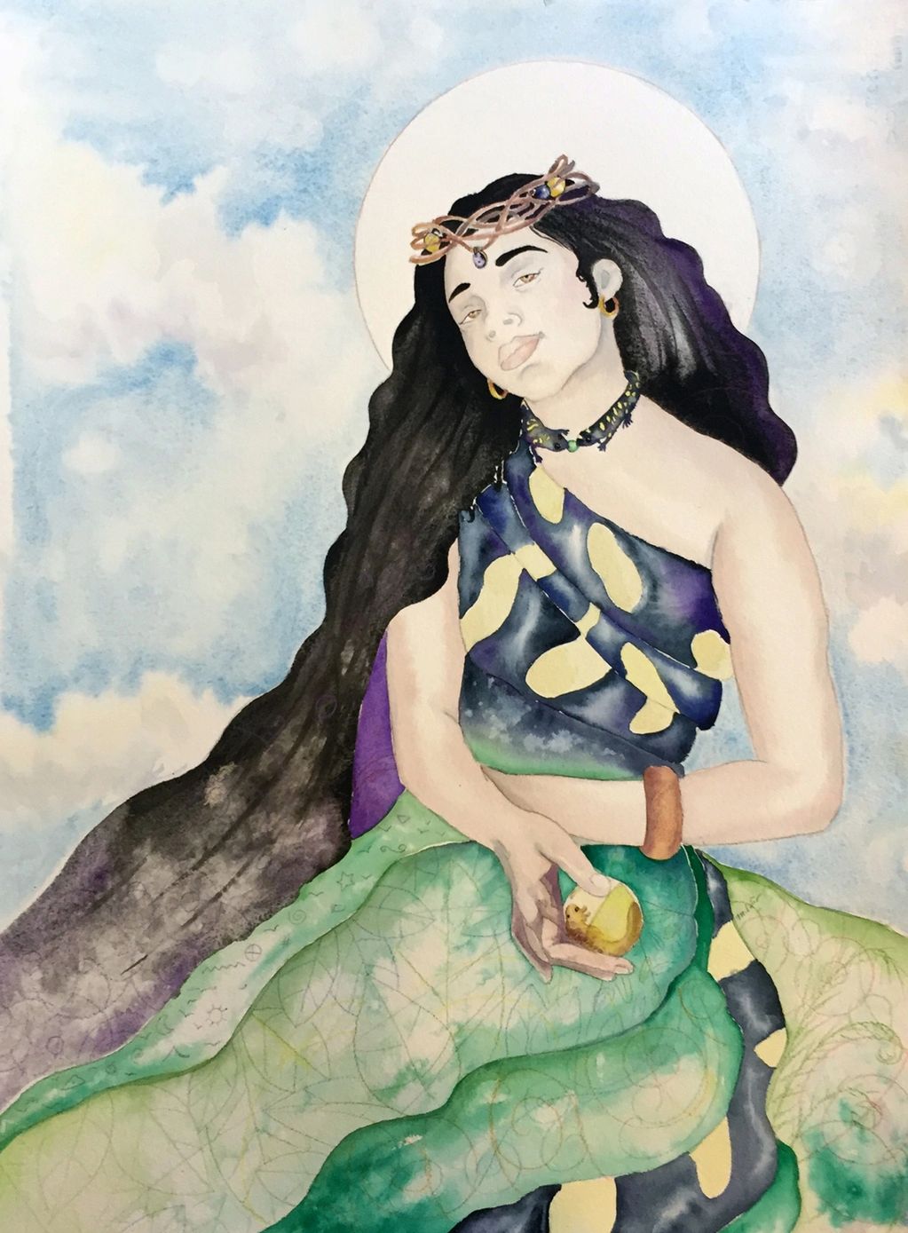 "The Tiger Salamander Queen"