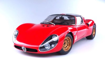 Best of Show winning 1967 Alfa Romeo 33 Stradale Prototipo owned by Sean Zeeck