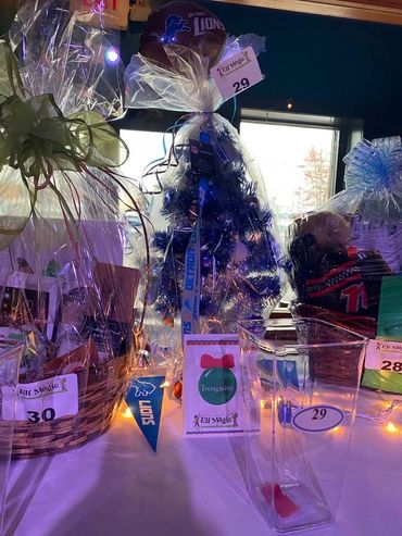 Detroit Lions Tree donated by Treesgiving
