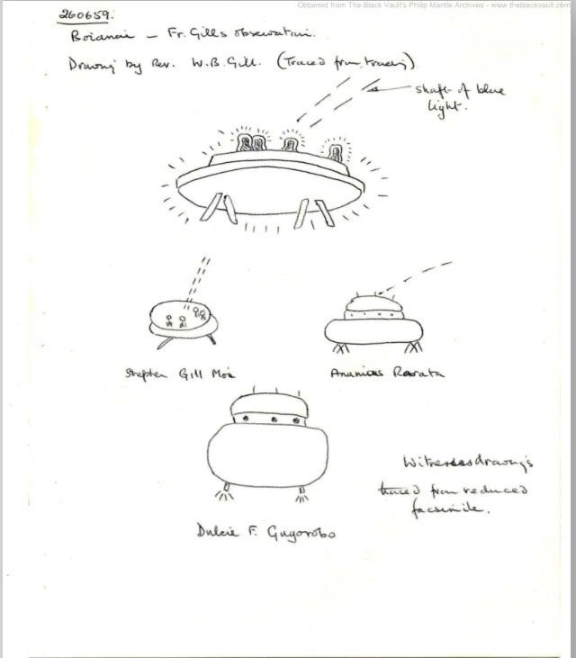 UFO Witness Drawings