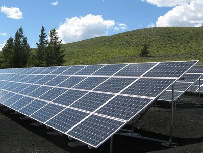Solar power farm