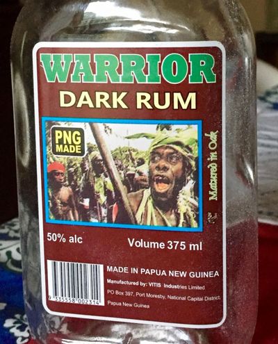 Commercially produced alcohol sold in Papua New Guinea.